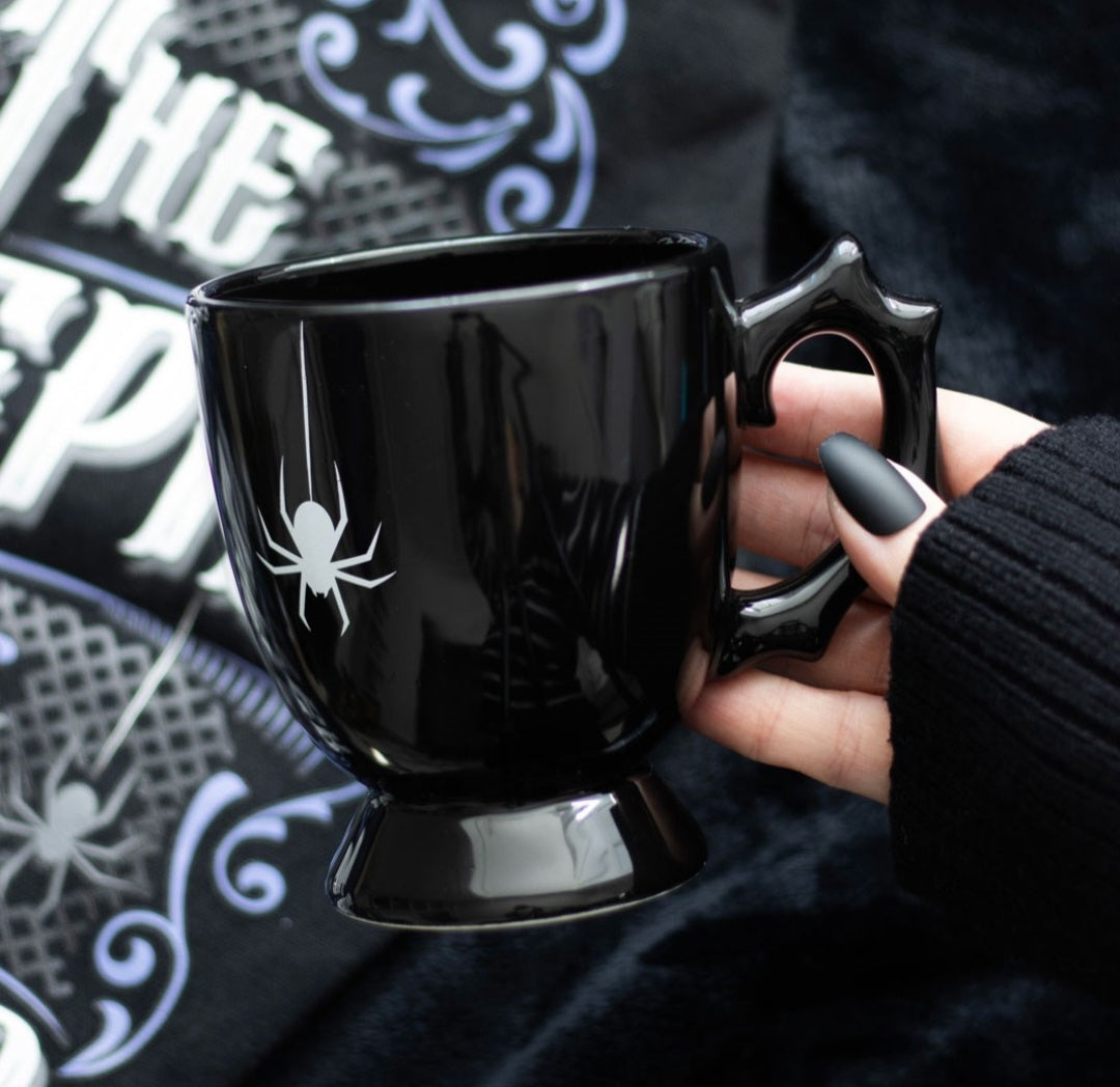 Black Spider Mug