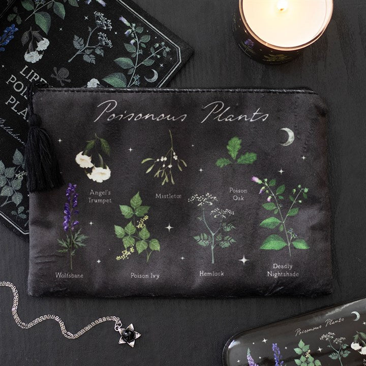 "Poisonous Plants" Makeup Bag