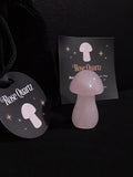 Rose Quartz Crystal Mushroom