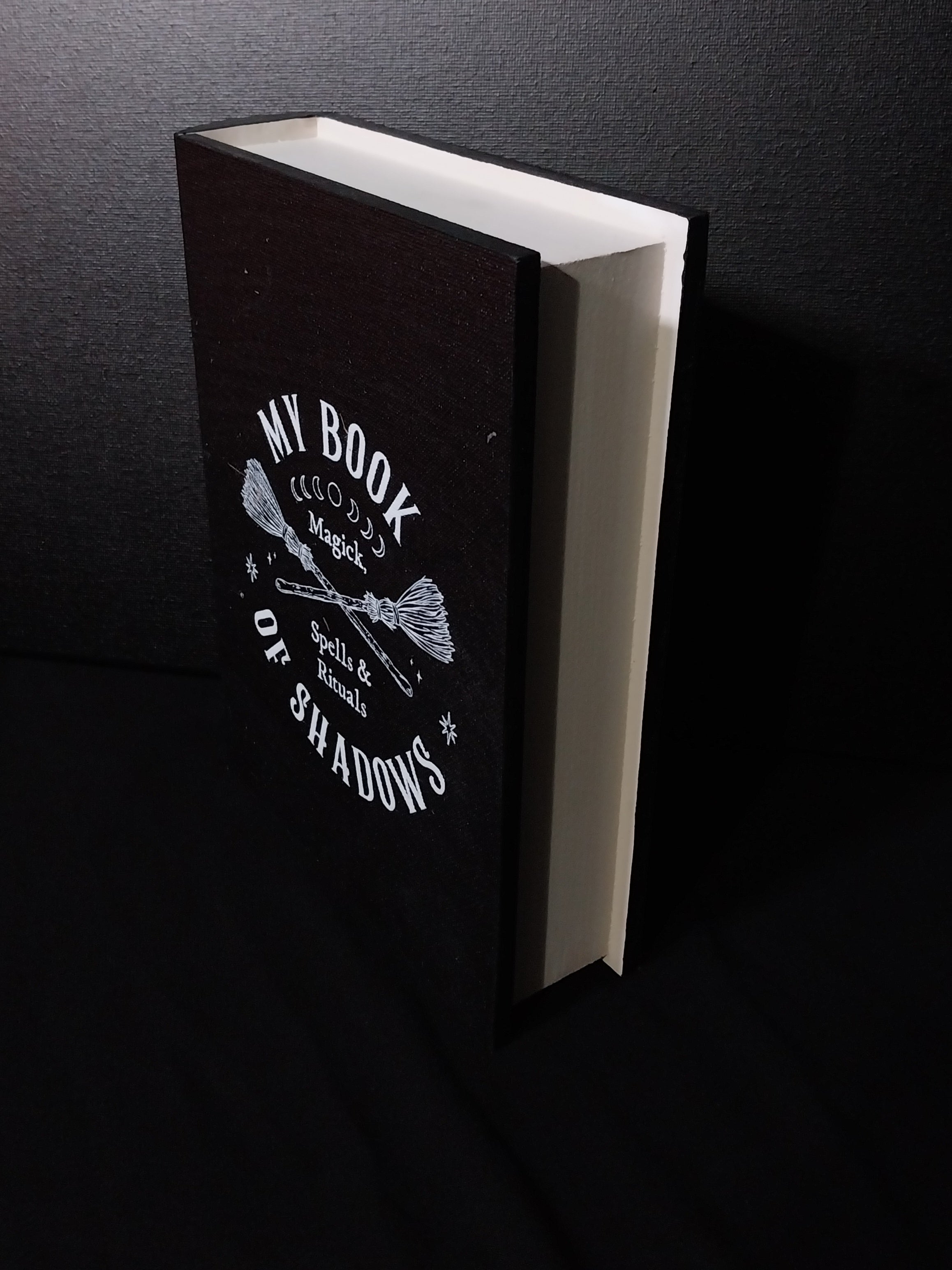 My Book of Shadows Book Shaped Storage Box