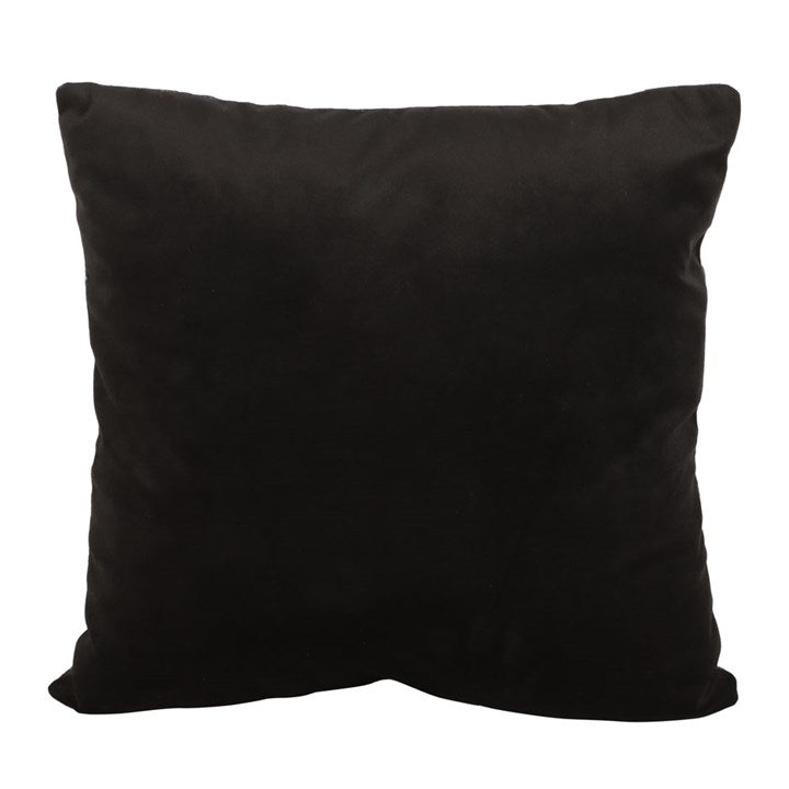 Square Dark Forest Print Cushion