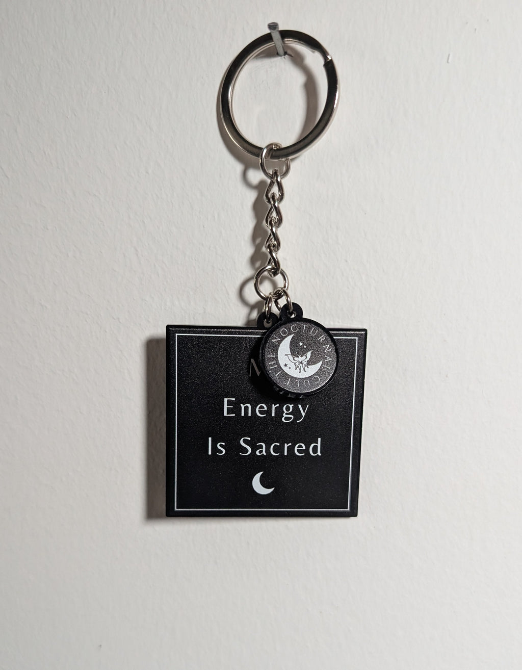 My Energy Is Sacred Keychain