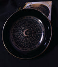Black Astrology Wheel Trinket Dish