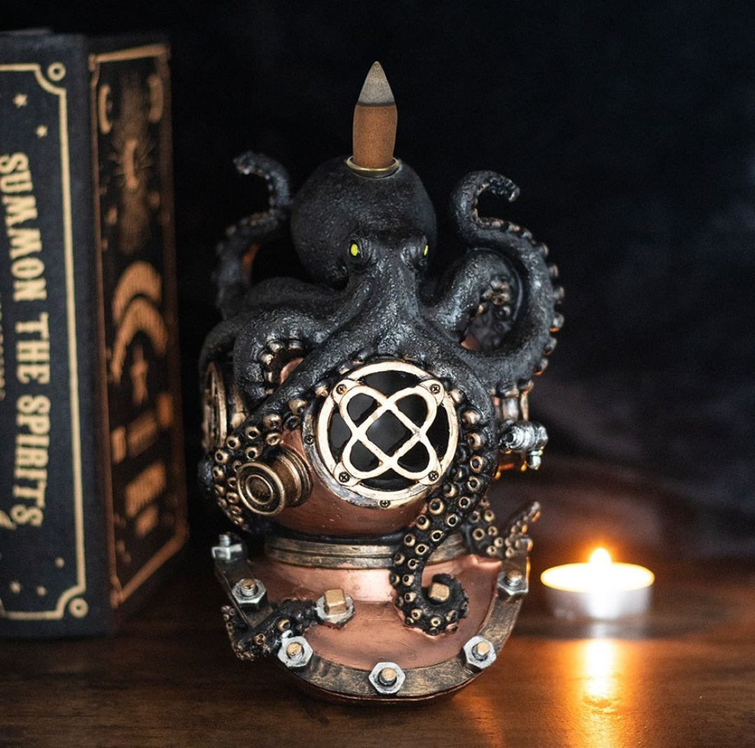 “Kraken’s Lair” Backflow Incense Burner
