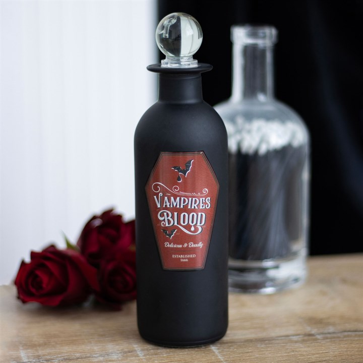 "Vampire Blood" Decorative Glass Potion Bottle