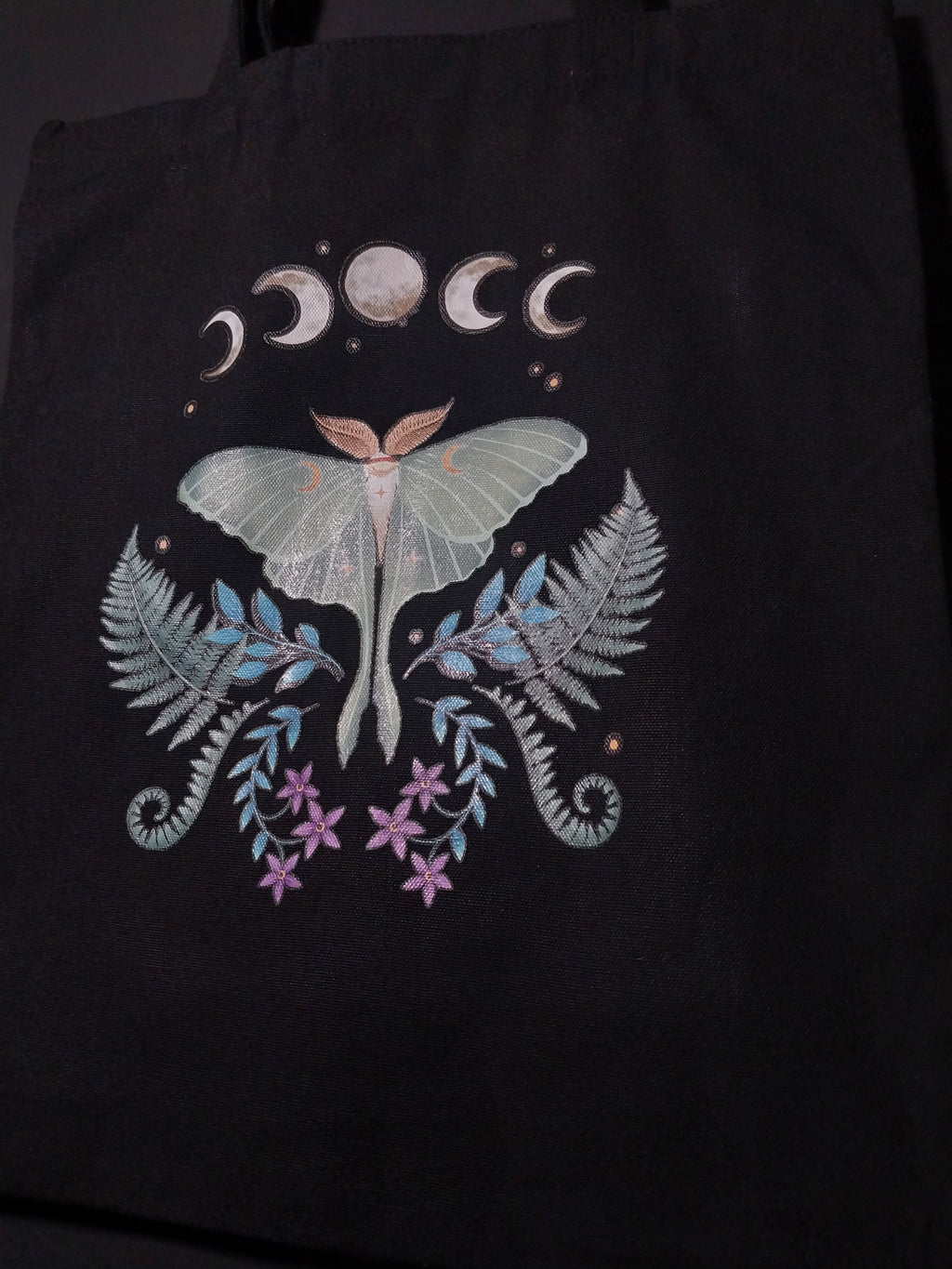 Luna Moth Polycotton Tote Bag