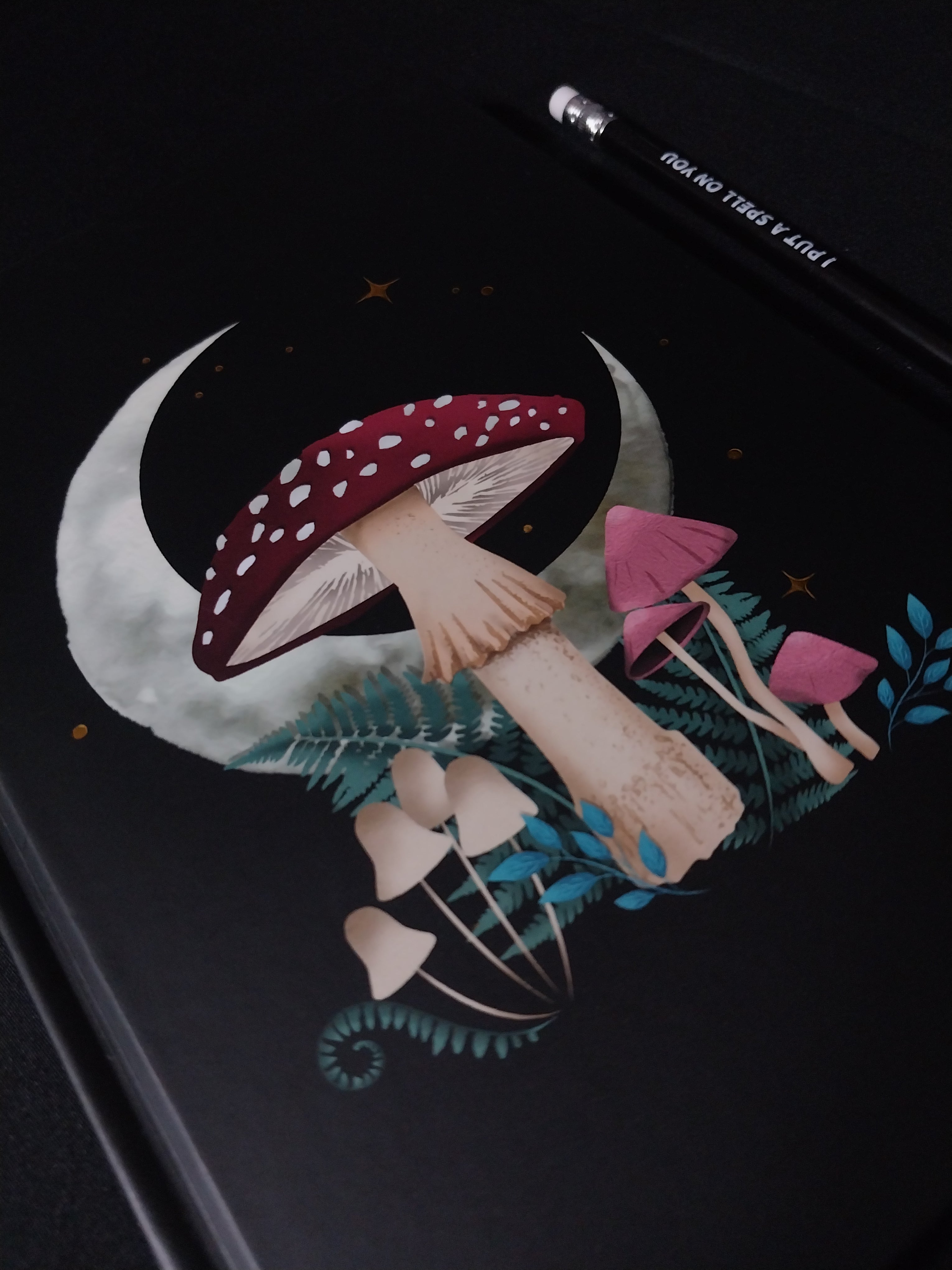 Forest Mushroom A5 Notebook