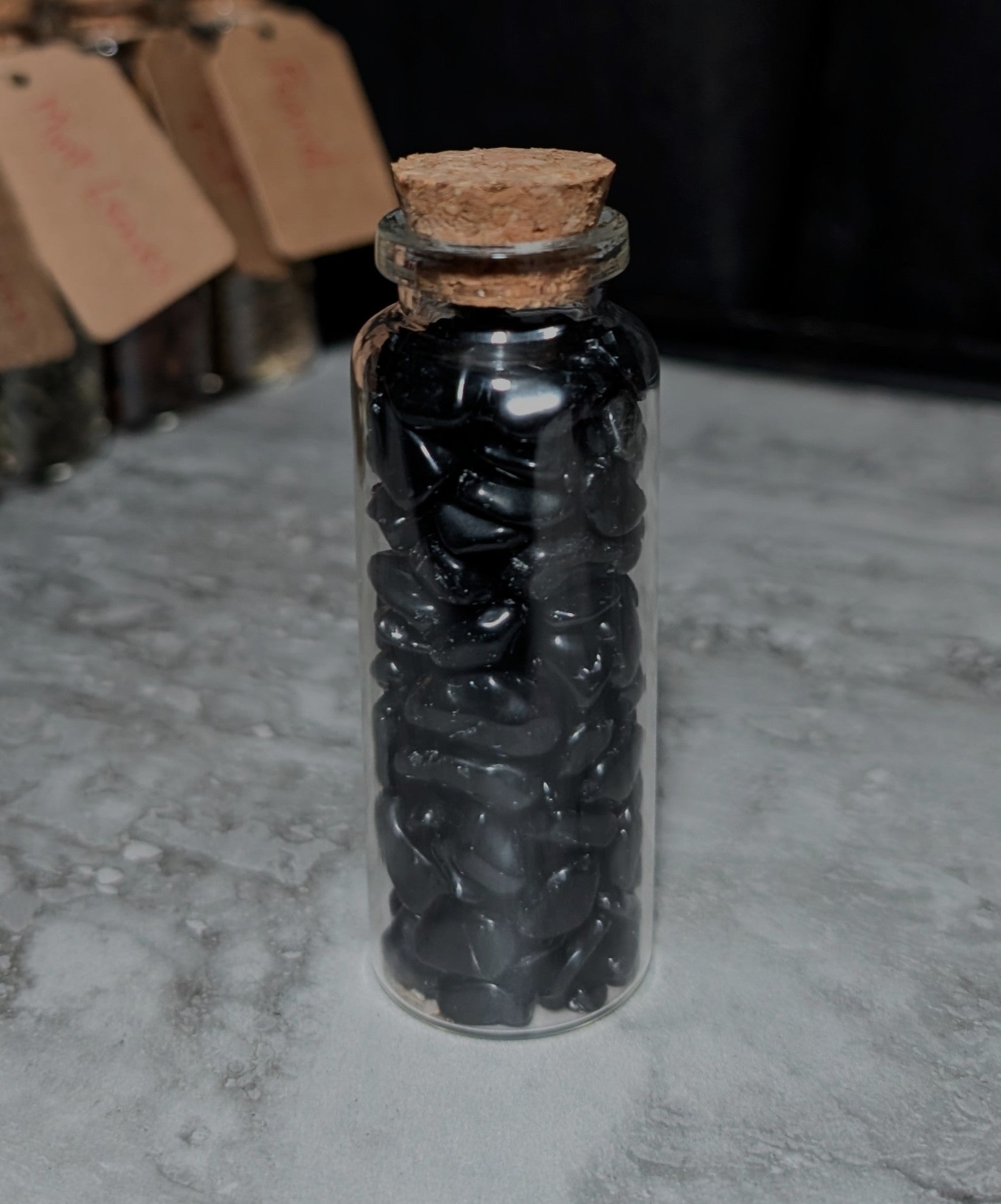 Black Obsidian Chips