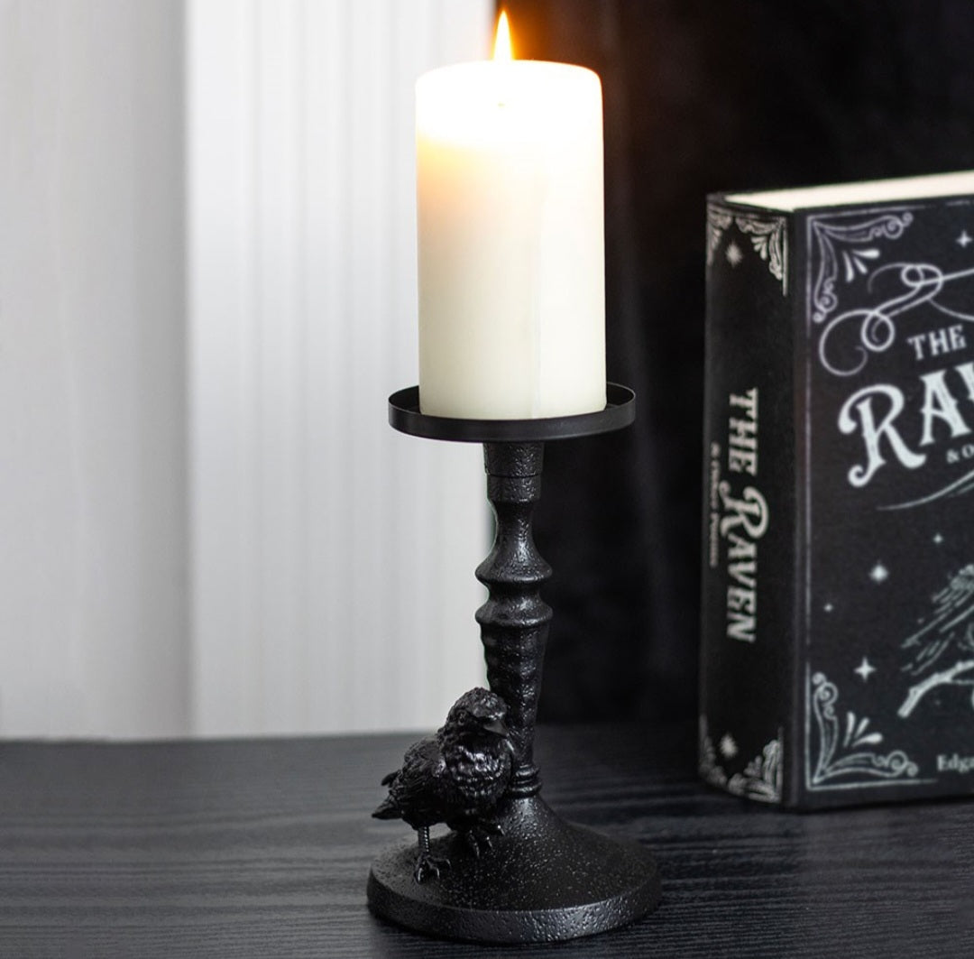 Raven Candle Stand
