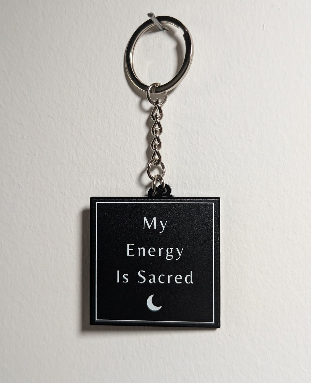 My Energy Is Sacred Keychain