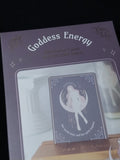 Goddess Energy Affirmation Cards with Wooden Stand
