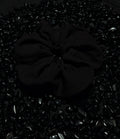 Black Obsidian Scrunchie • Classic