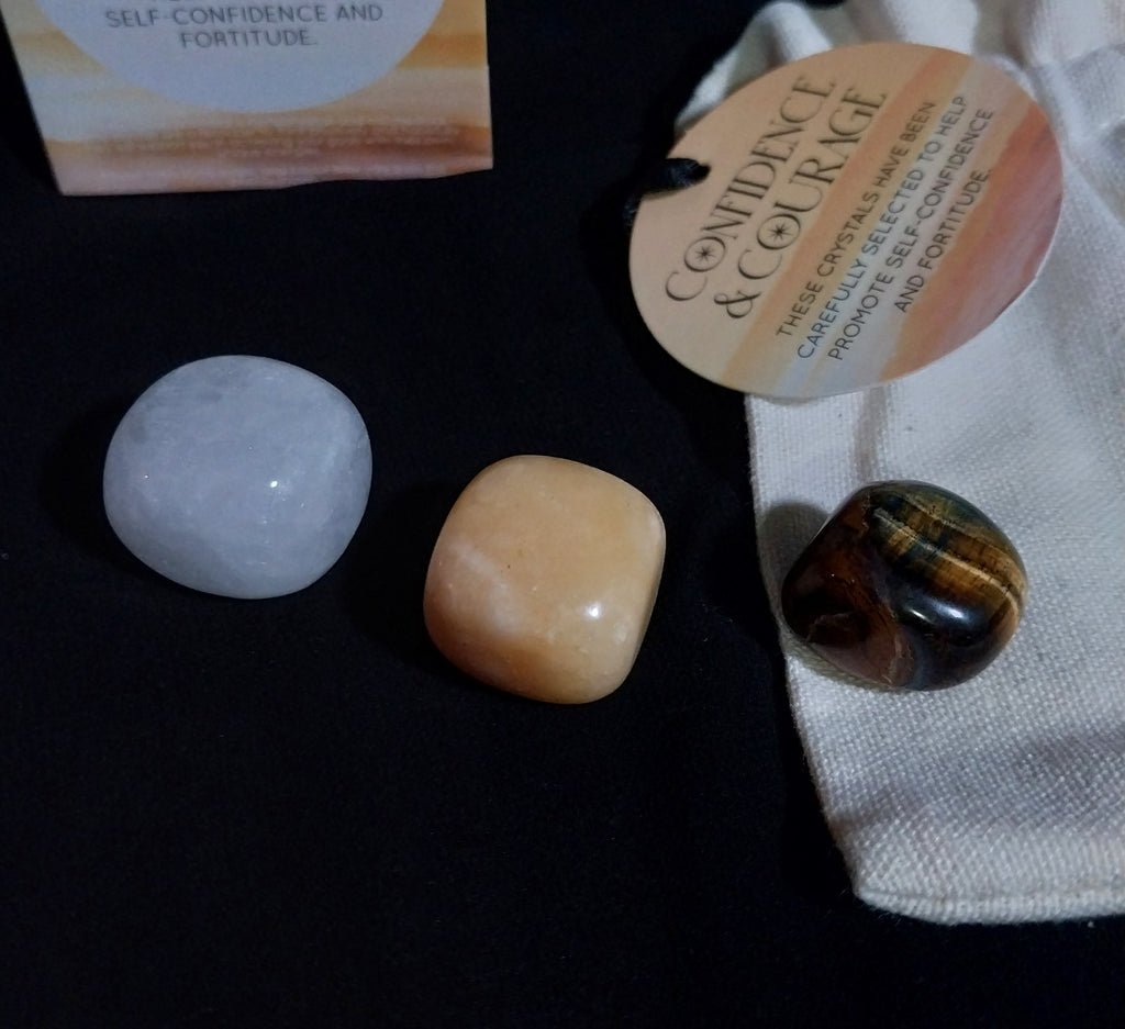 Confidence & Courage Healing Crystal Set