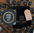 Black Onyx Viking Rune Set