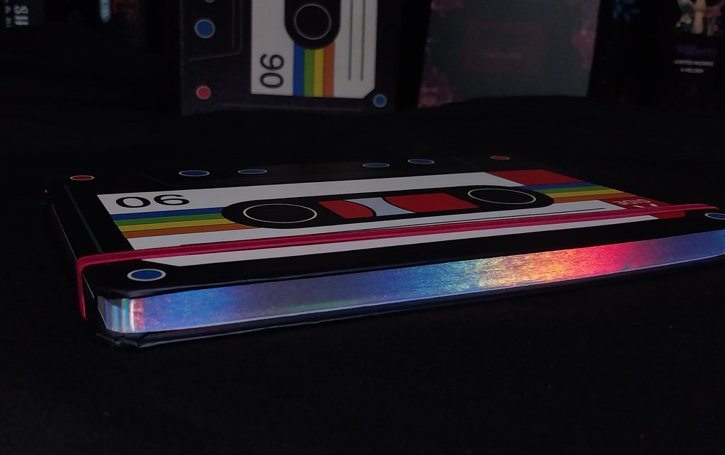 Retro Cassette Tape A5 Notebook