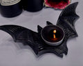 "Flying Bat" Resin Tealight Holder